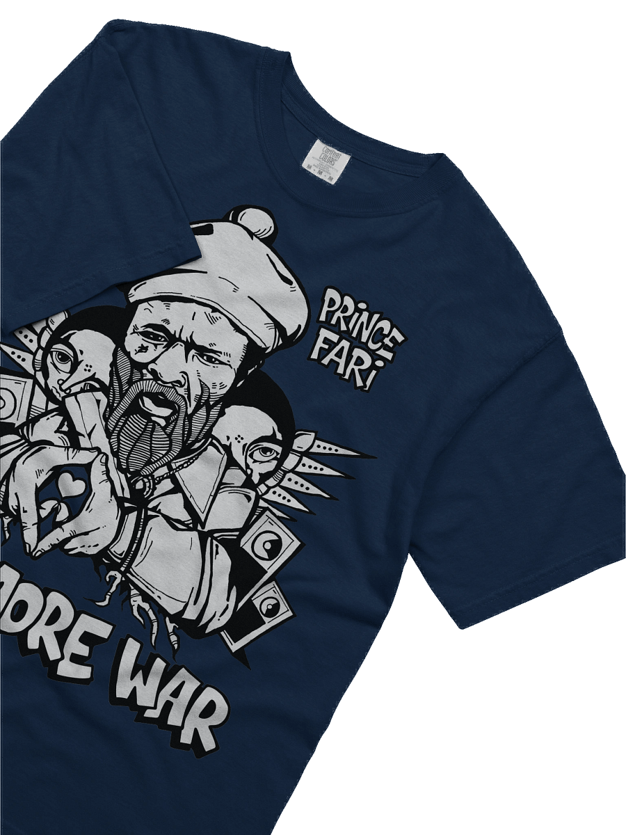 Prince Far I T-Shirt by RasTerms37 (Blue / Black White / Premium) product image (3)