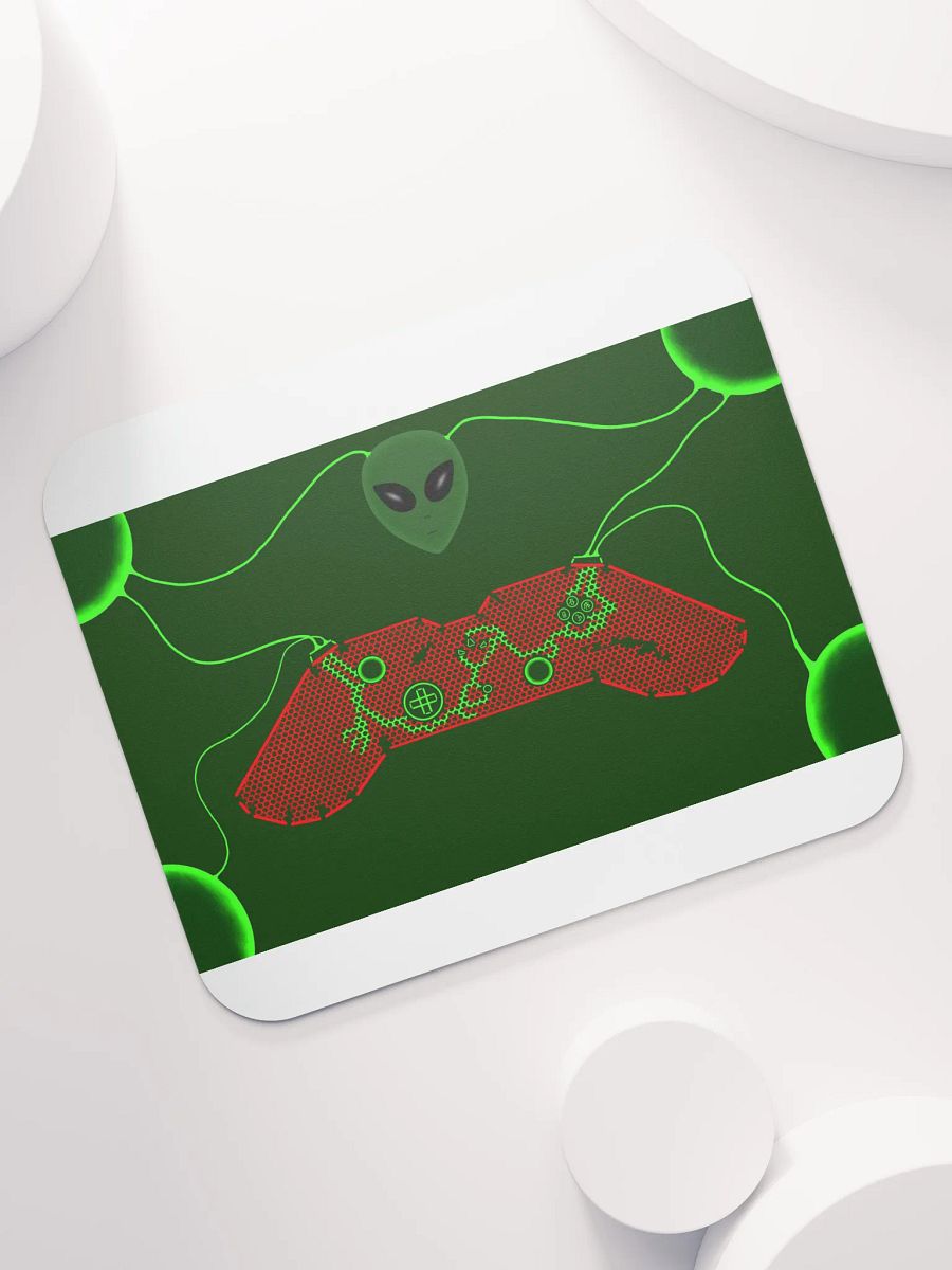 Galactic Alien Gamer Mouse Pad product image (7)