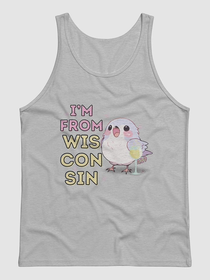 I'm From Wisconsin Light-Colored Tank Top product image (1)