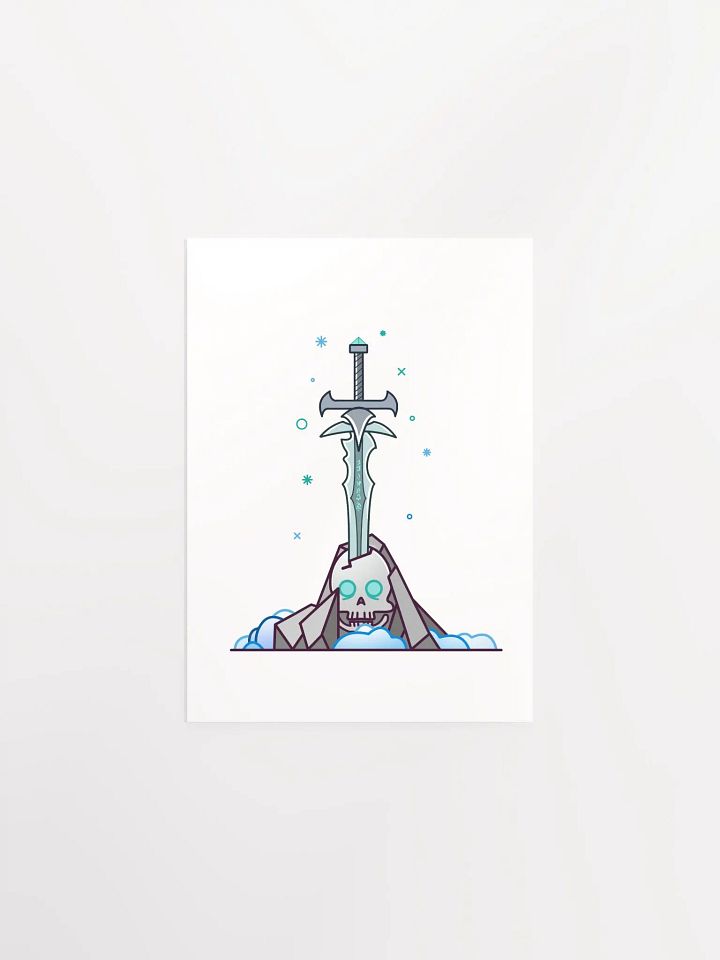 Sword in the Skull - Lich Variation - Poster product image (1)