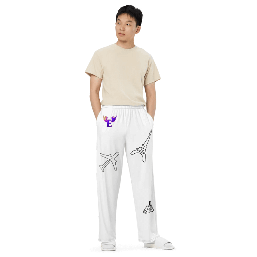 Travel: Unisex Wide-Leg Pants product image (7)