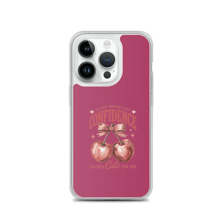 Cherry Confidence iPhone® Case product image (3)