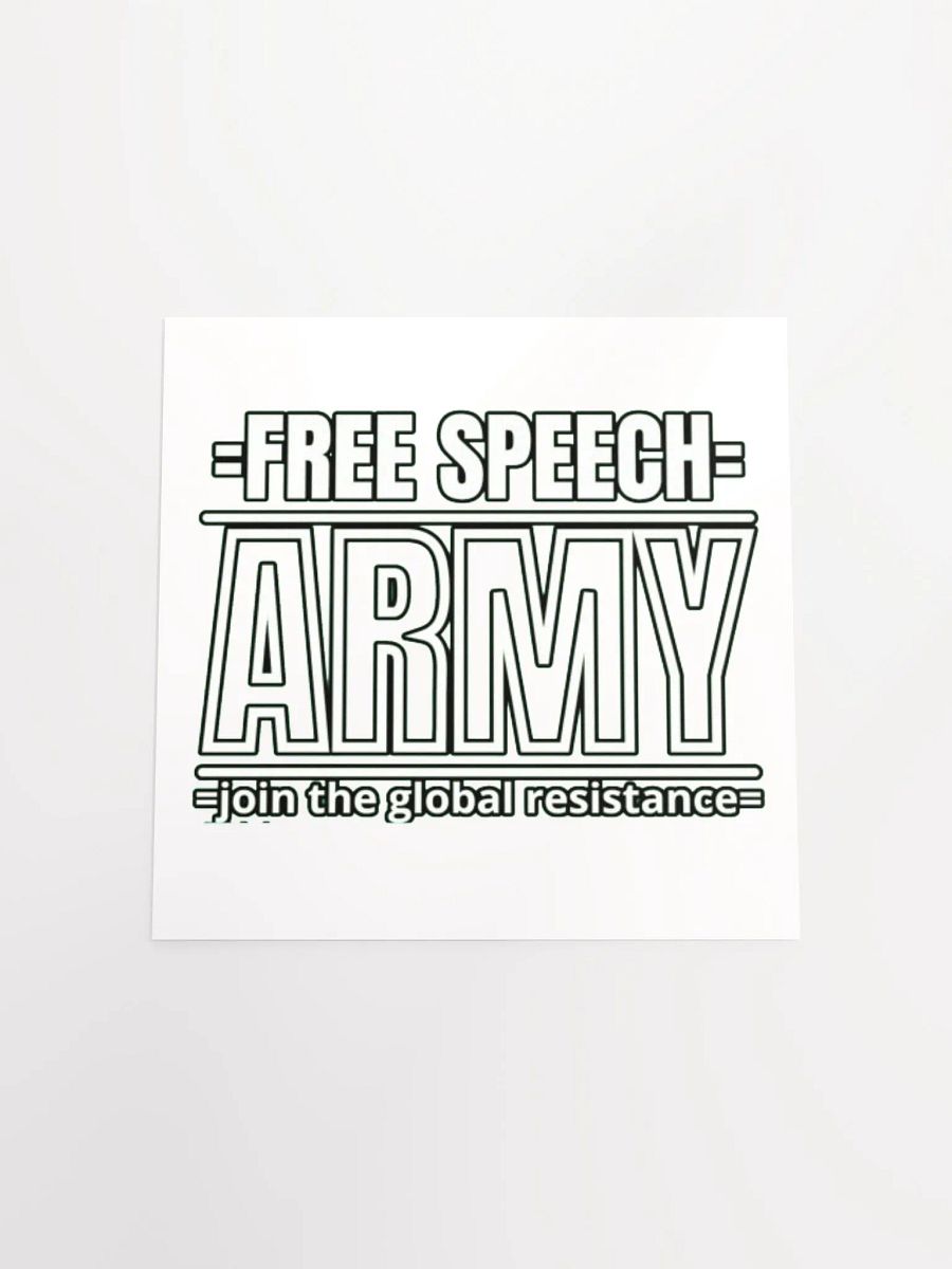 FREE SPEECH ARMY product image (4)