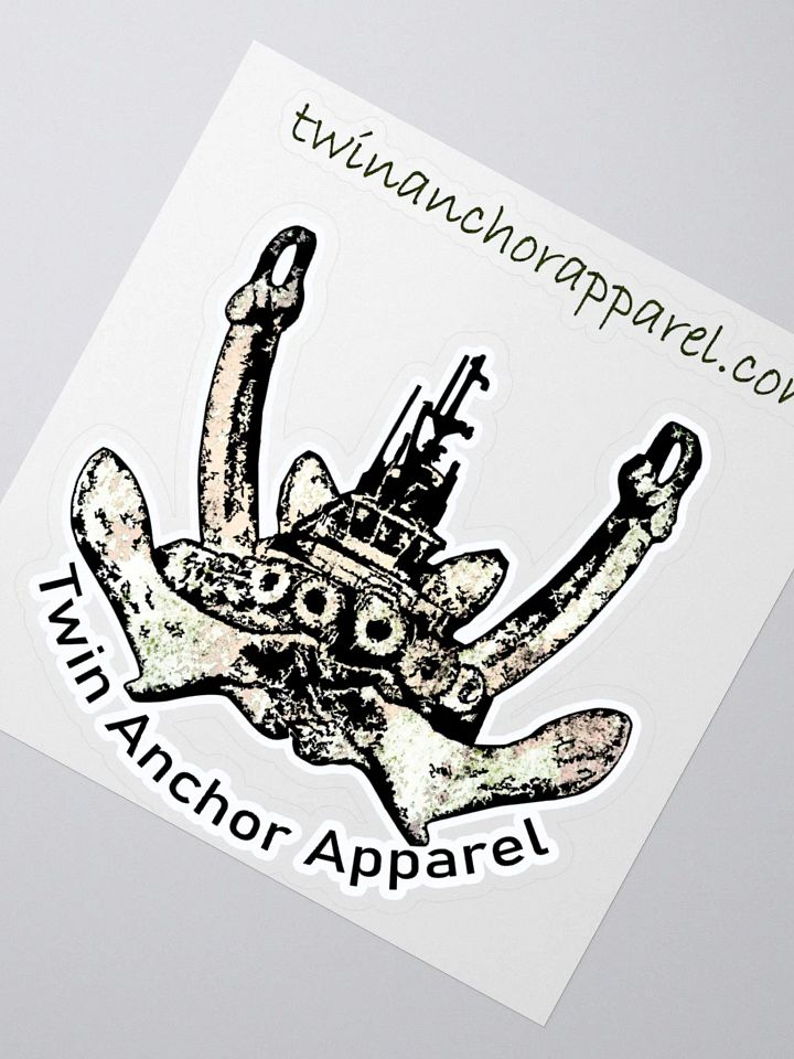 Twin Anchor Logo Kiss Cut Stickers product image (7)