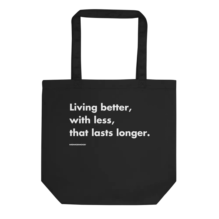 Living better tote bag product image (1)