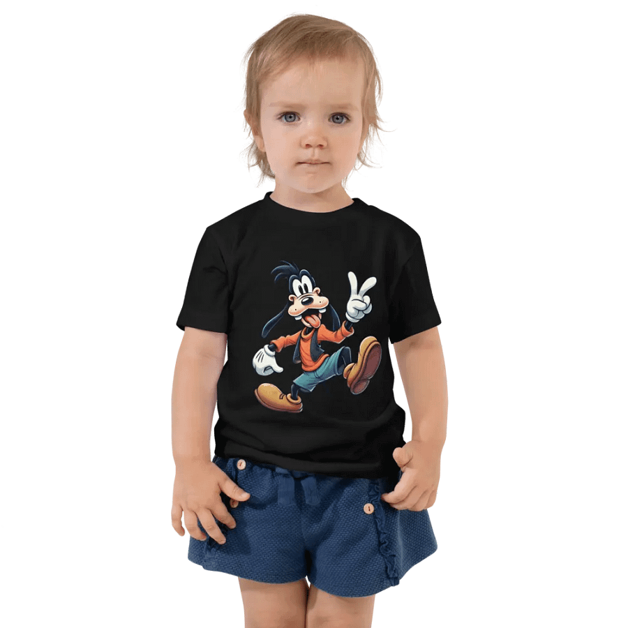 Cheerful Goofy Toddler T-Shirt product image (1)