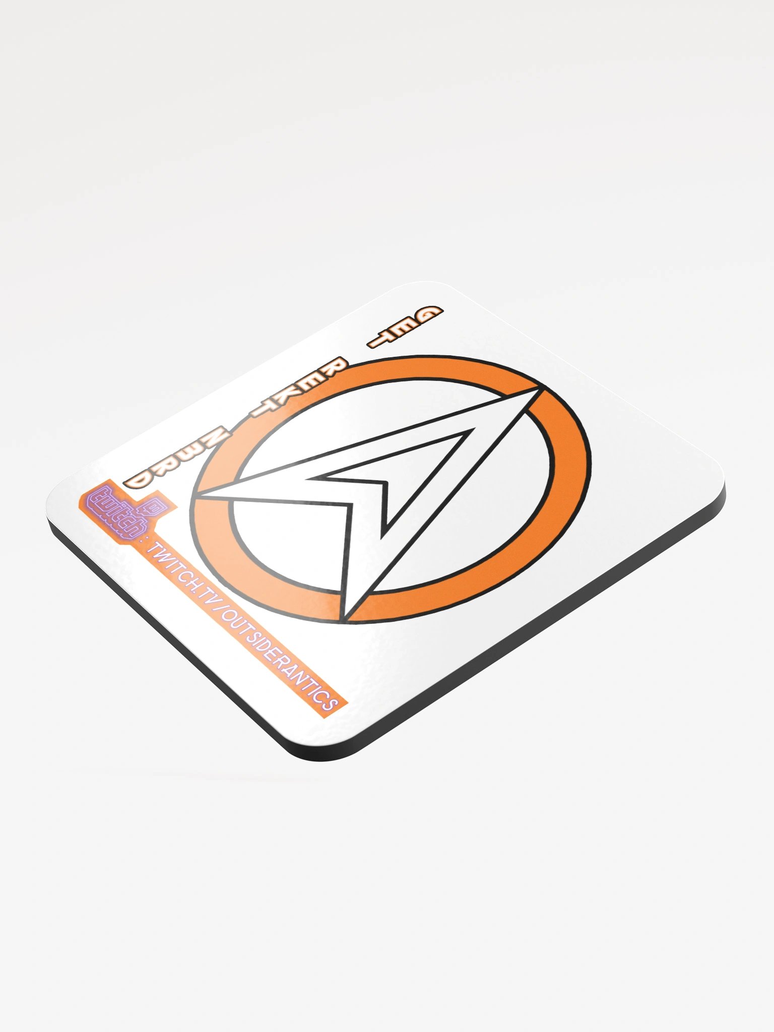 'OA' Logo + "GET REKT NERD" Cork Coaster product image (3)