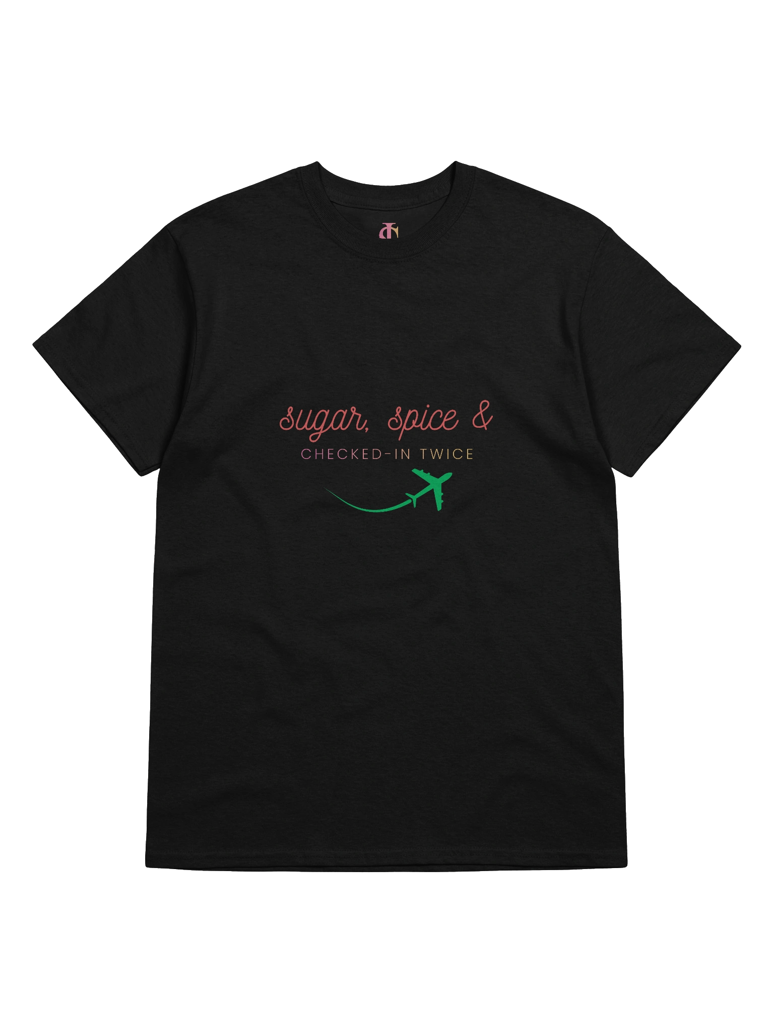 Sugar and Spice Check-In Tee product image (6)