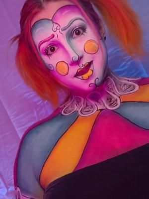late on the trend,  but oh well lol  #psychokiller #clown #runaway #makeup #clownmakeup #rotate #spooky #makeupartist #facepaint 