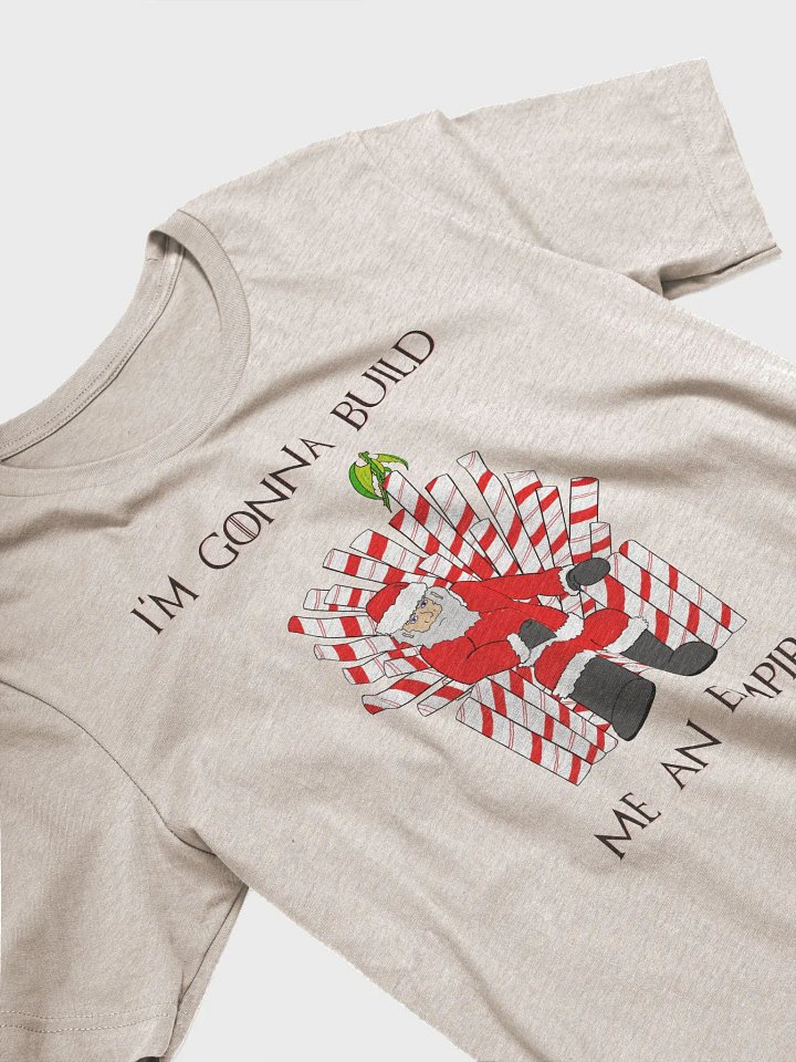 "Empire" Christmas T-shirt (Black Text) product image (2)