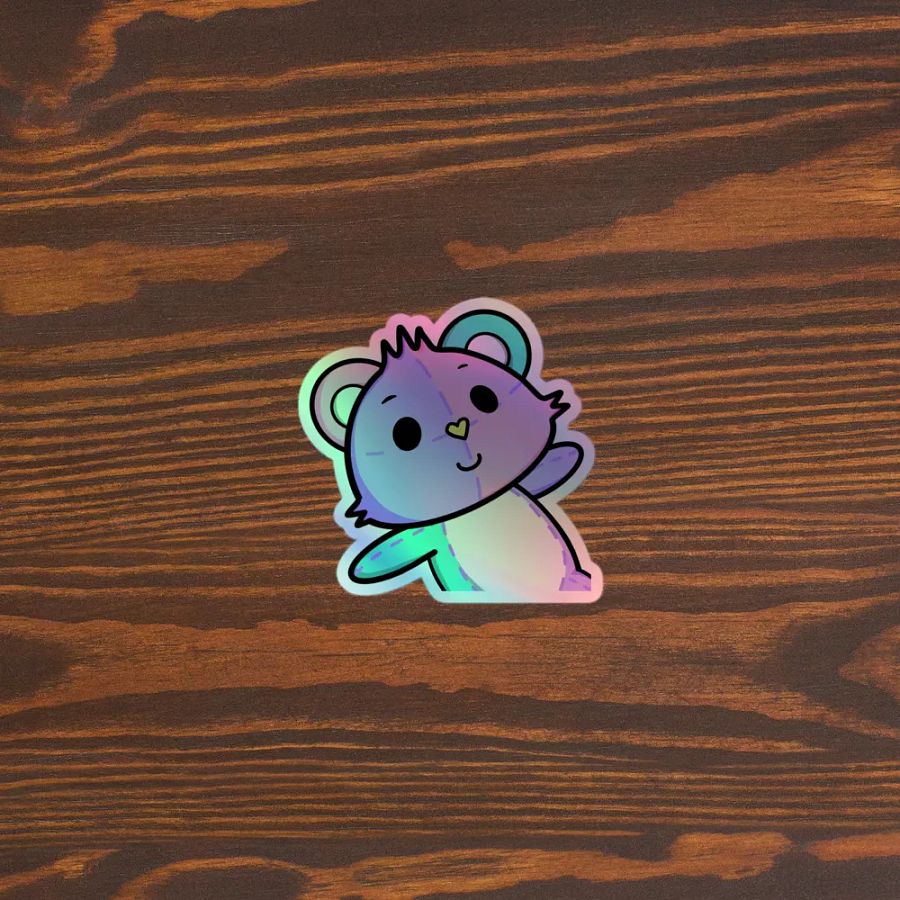 Relaxing - Holographic Sticker product image (3)