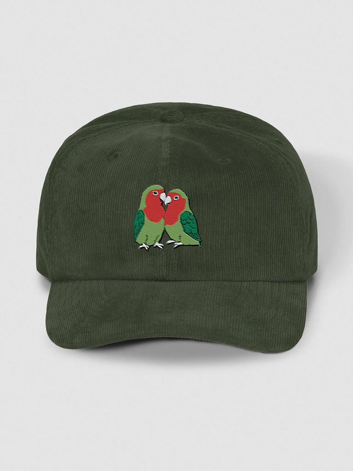 Rosy Faced Lovebirds Corduroy Hat product image (17)