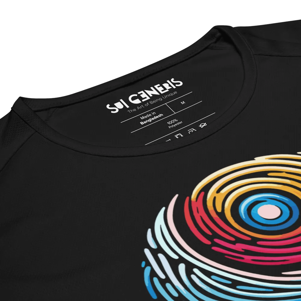 Spiral Balance Tee | Multi-Color Sacred Yin Yang Art product image (3)