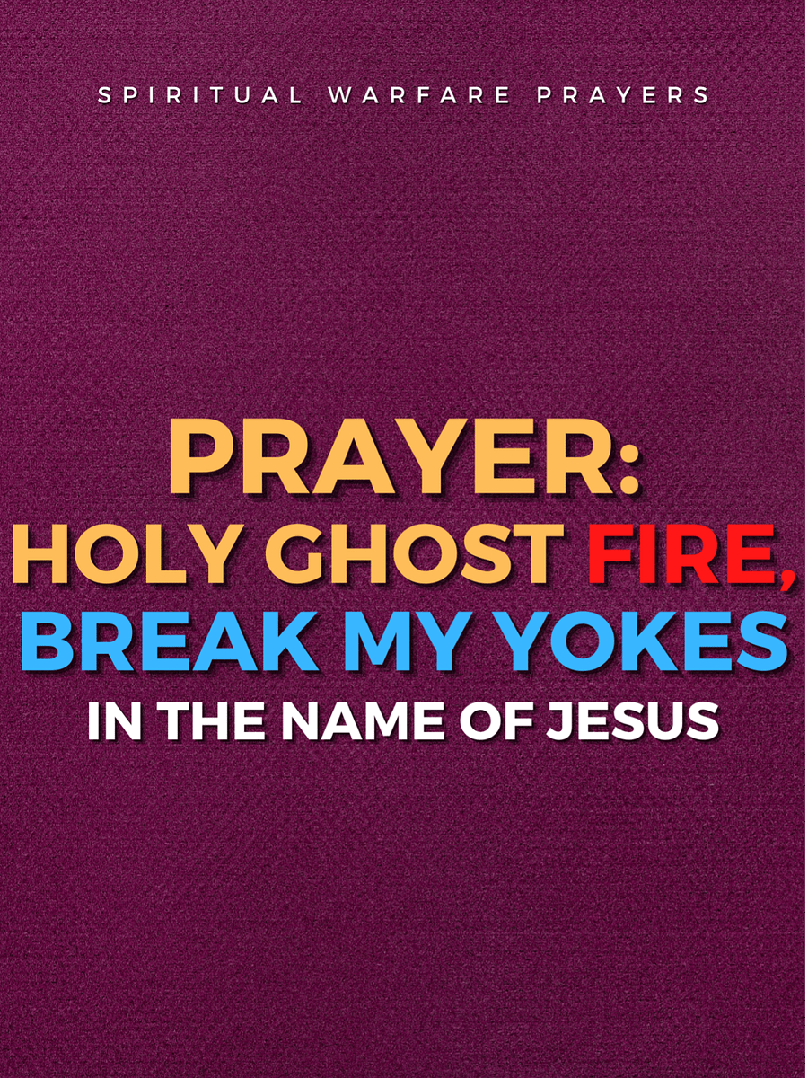 Holy Ghost Fire Yoke Breaking Prayers product image (1)