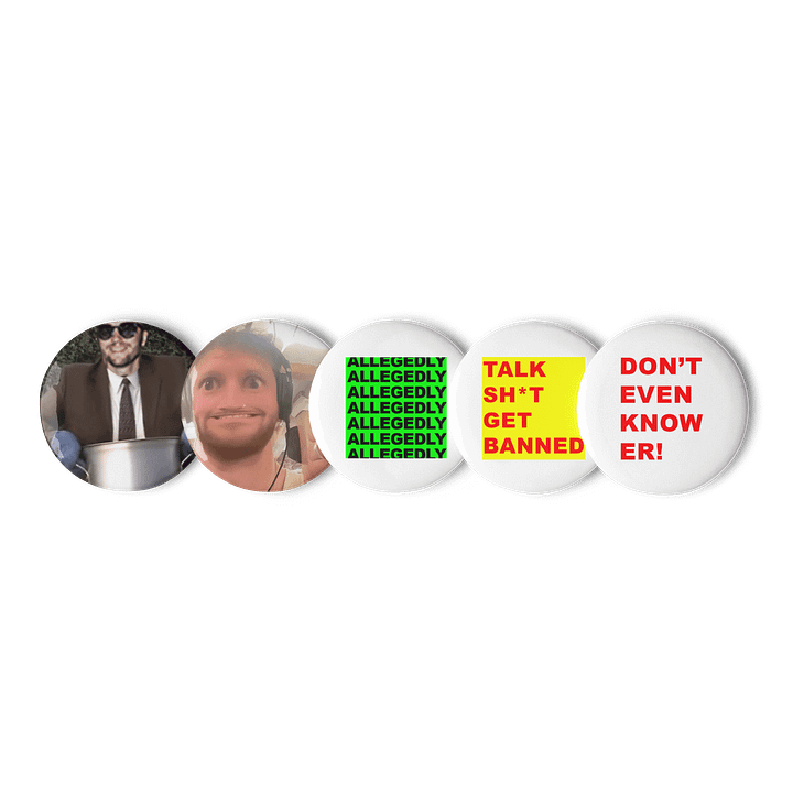 LIVE STREAM Pin Set product image (1)