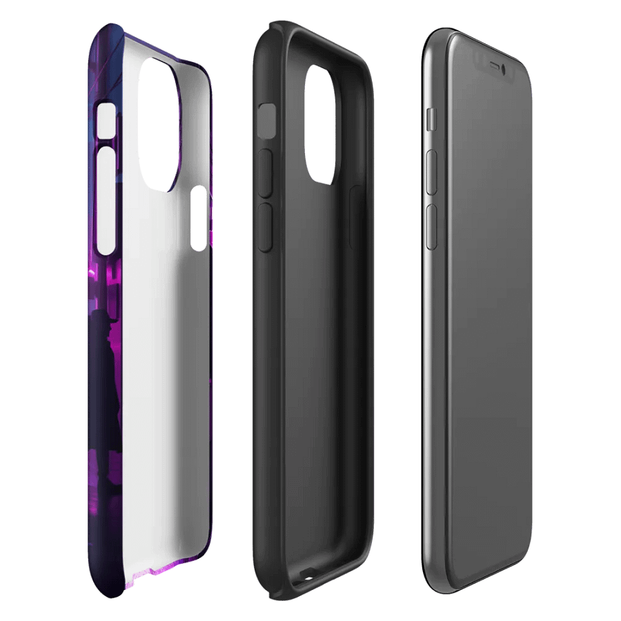 Pink Parallax - iPhone Tough Case product image (4)