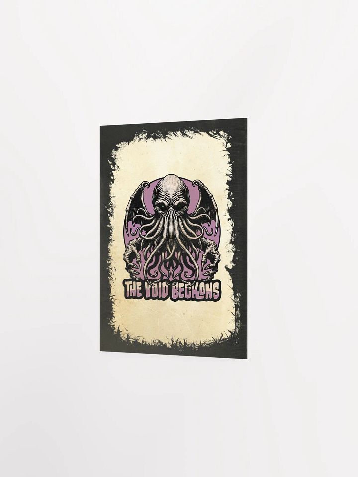“The Void Beckons” Cthulhu Poster – Gothic Horror Art product image (6)