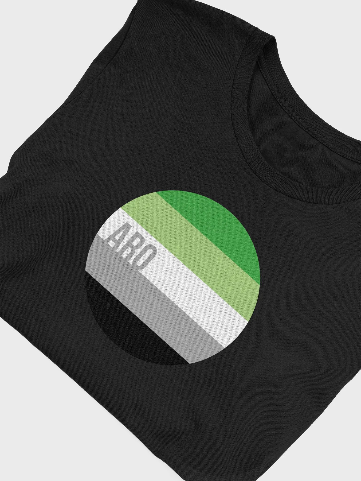 aromantic pride flag t-shirt product image (5)