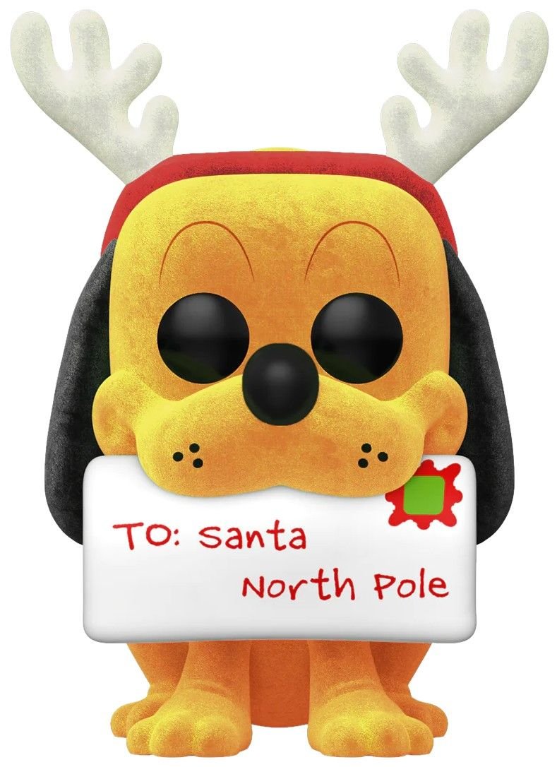 Funko POP! - Disney: Holiday - Pluto (Flocked) (Special Edition) product image (1)