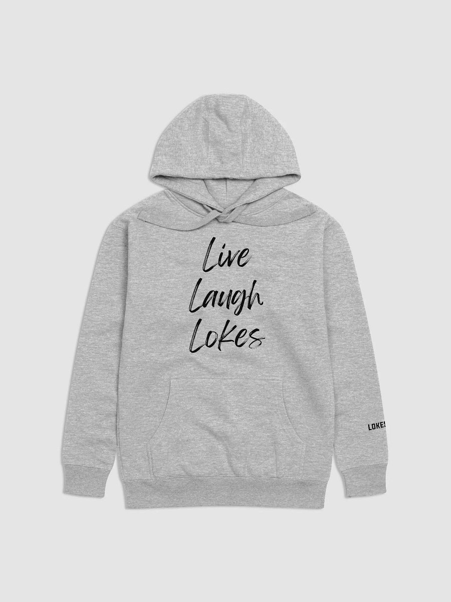 Live Laugh Lokes Hooded Sweatshirt - Black Lettering product image (1)
