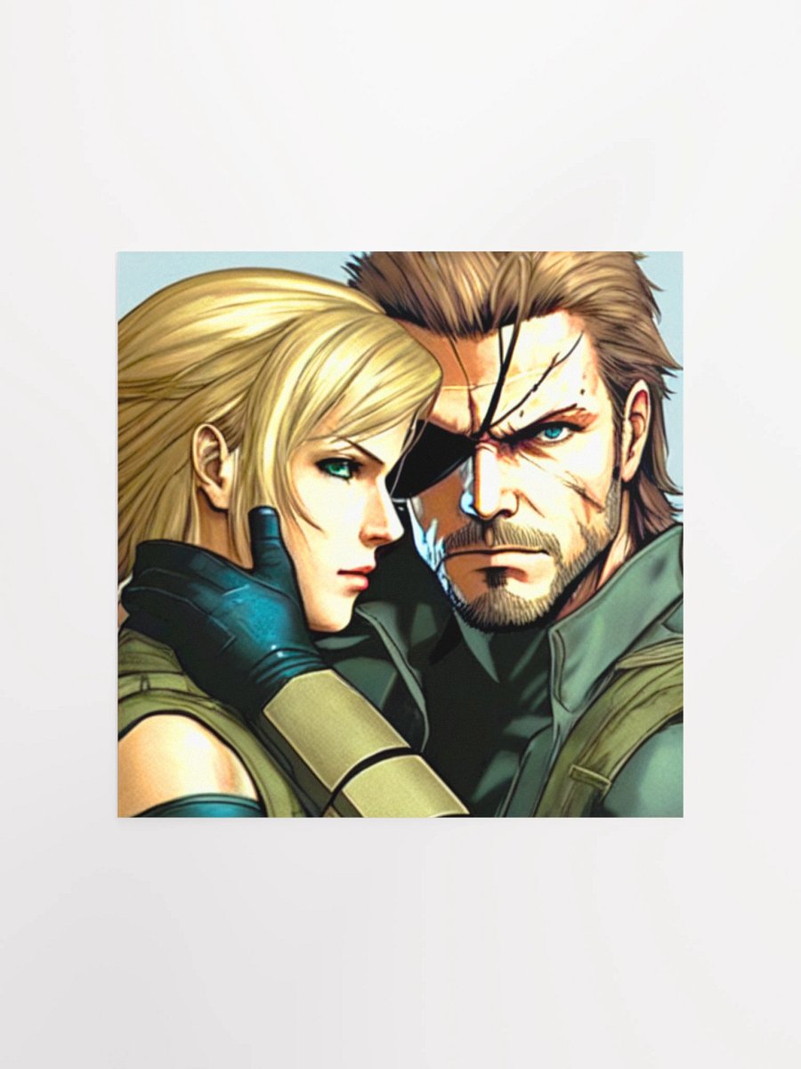 Epic Duo Illustrated Matte Poster product image (1)