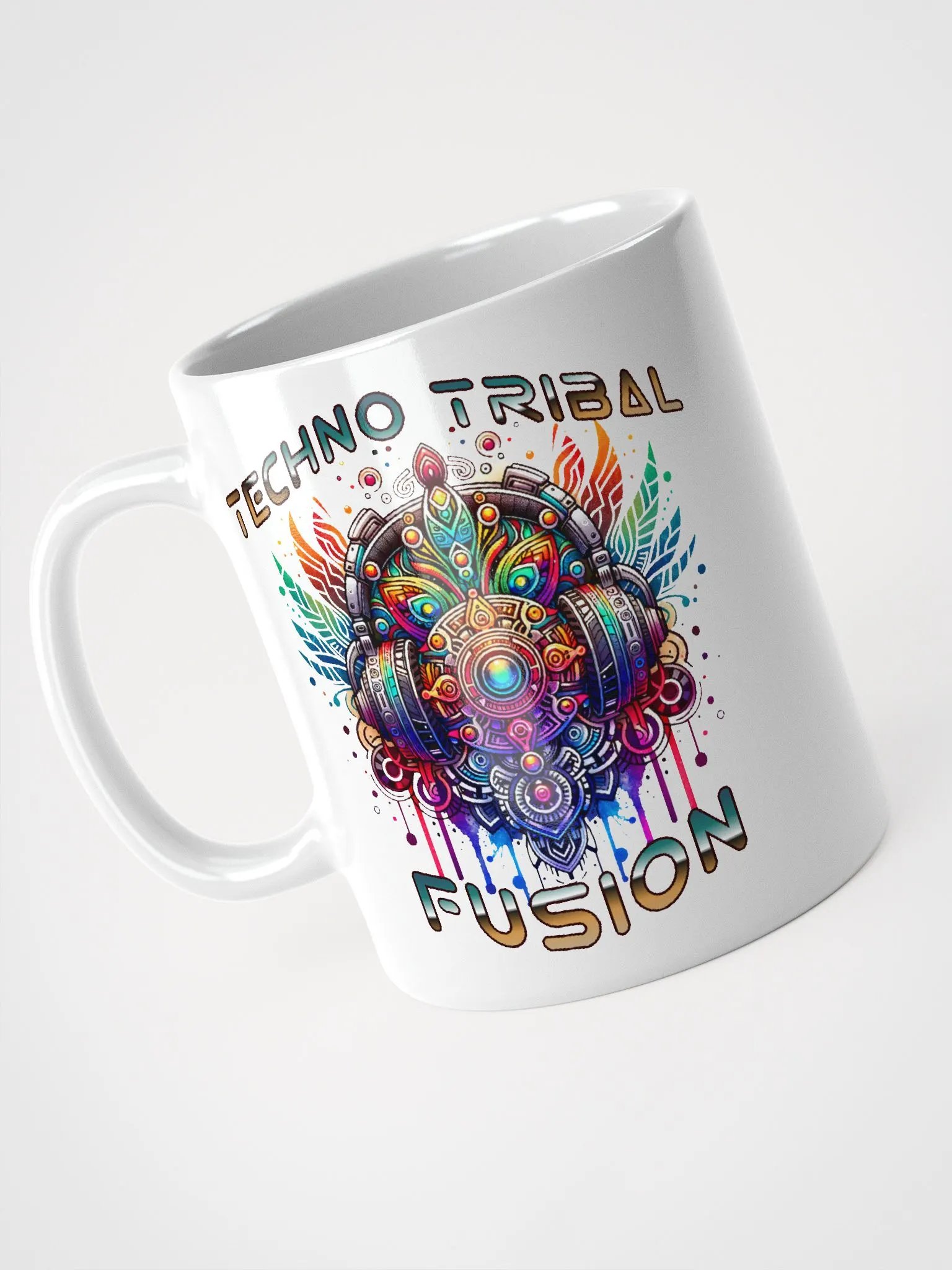 Techno Tribal Fusion Ceramic Mug product image (1)