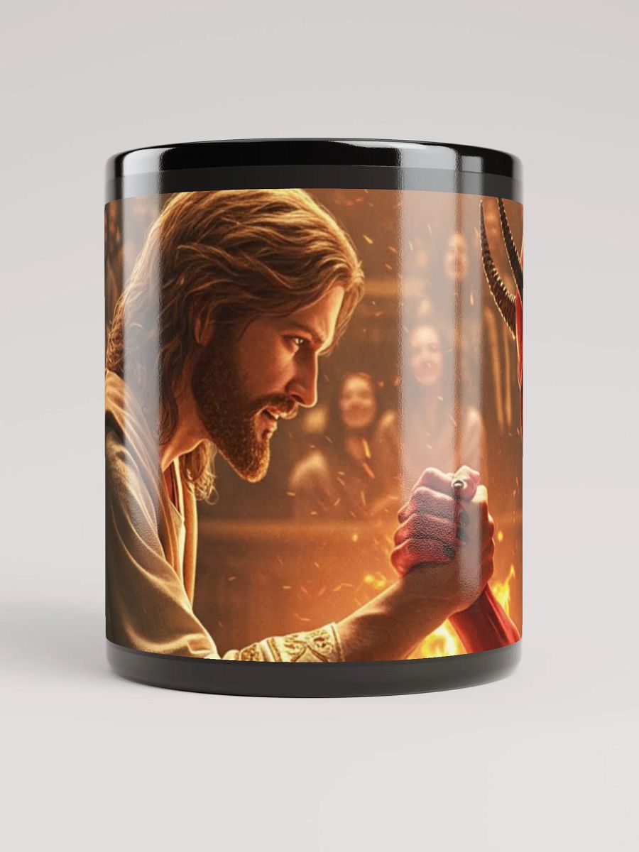 Beautiful Jesus vs Lucifer mug product image (9)
