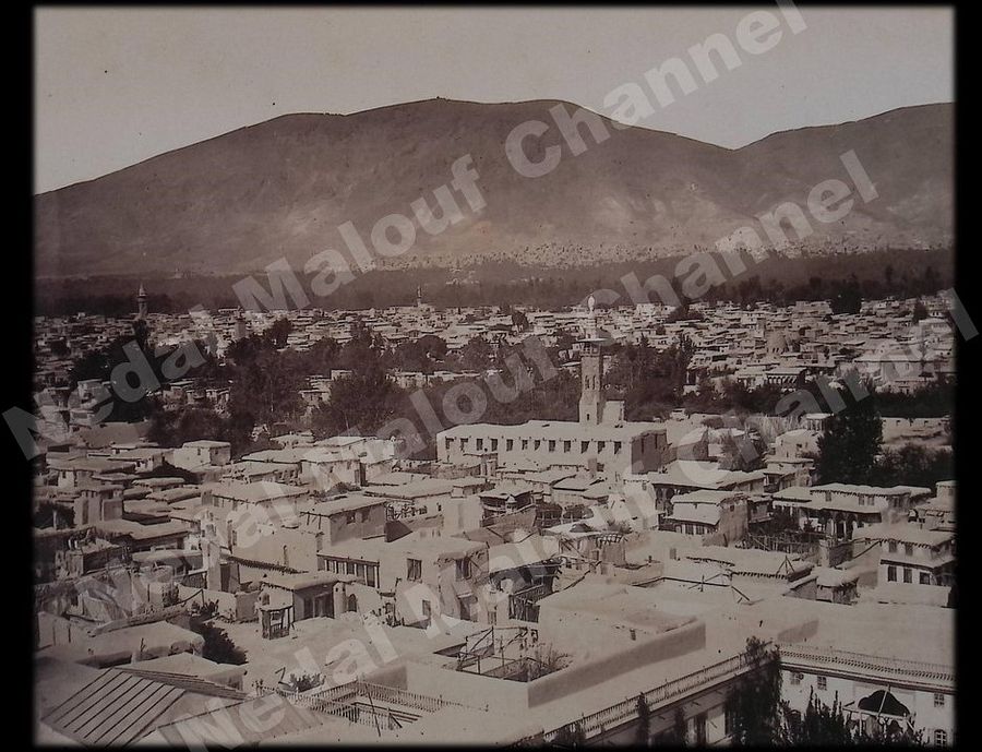 دمشق منظر عام صورة رقمية 1870 product image (1)