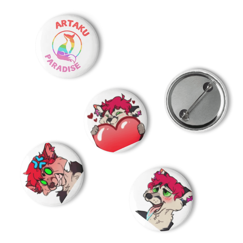 Rainbow Artaku Emote Button Pack product image (4)