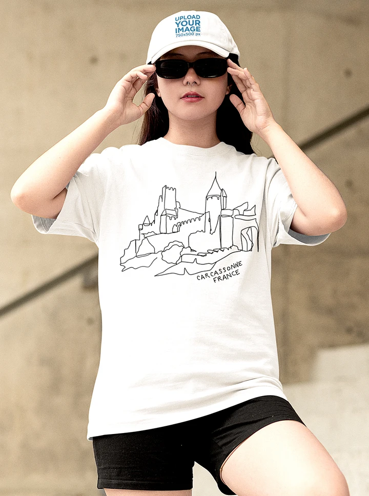 Carcassonne Castle Languedoc France Travel Souvenir T-Shirt product image (1)