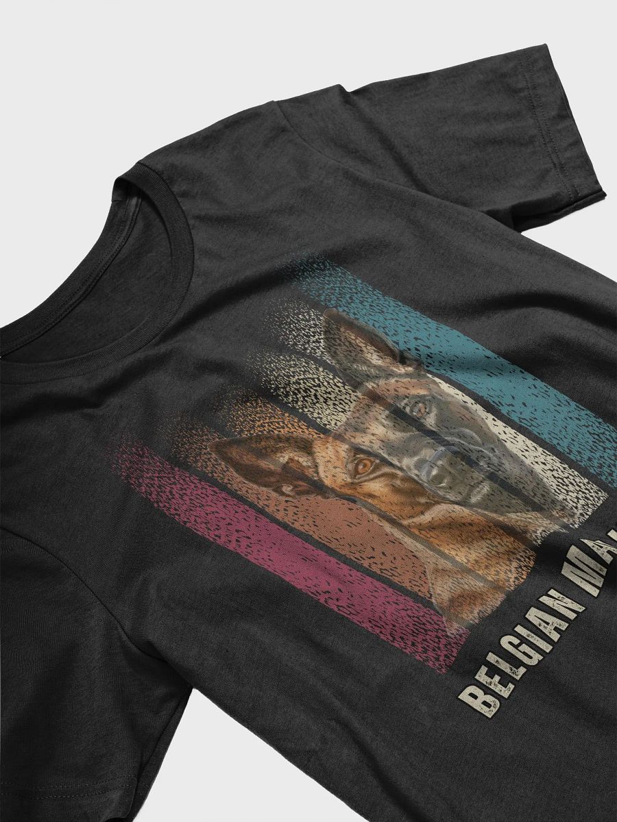 Belgian Malinois Gradation Color Regular Fit T-shirt product image (4)
