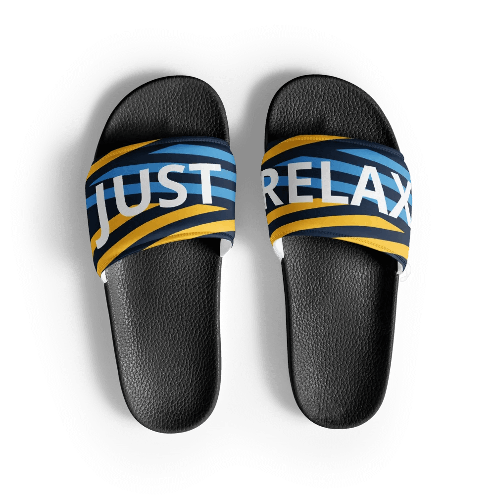 JUST RELAX Men's Statement Slides product image (2)