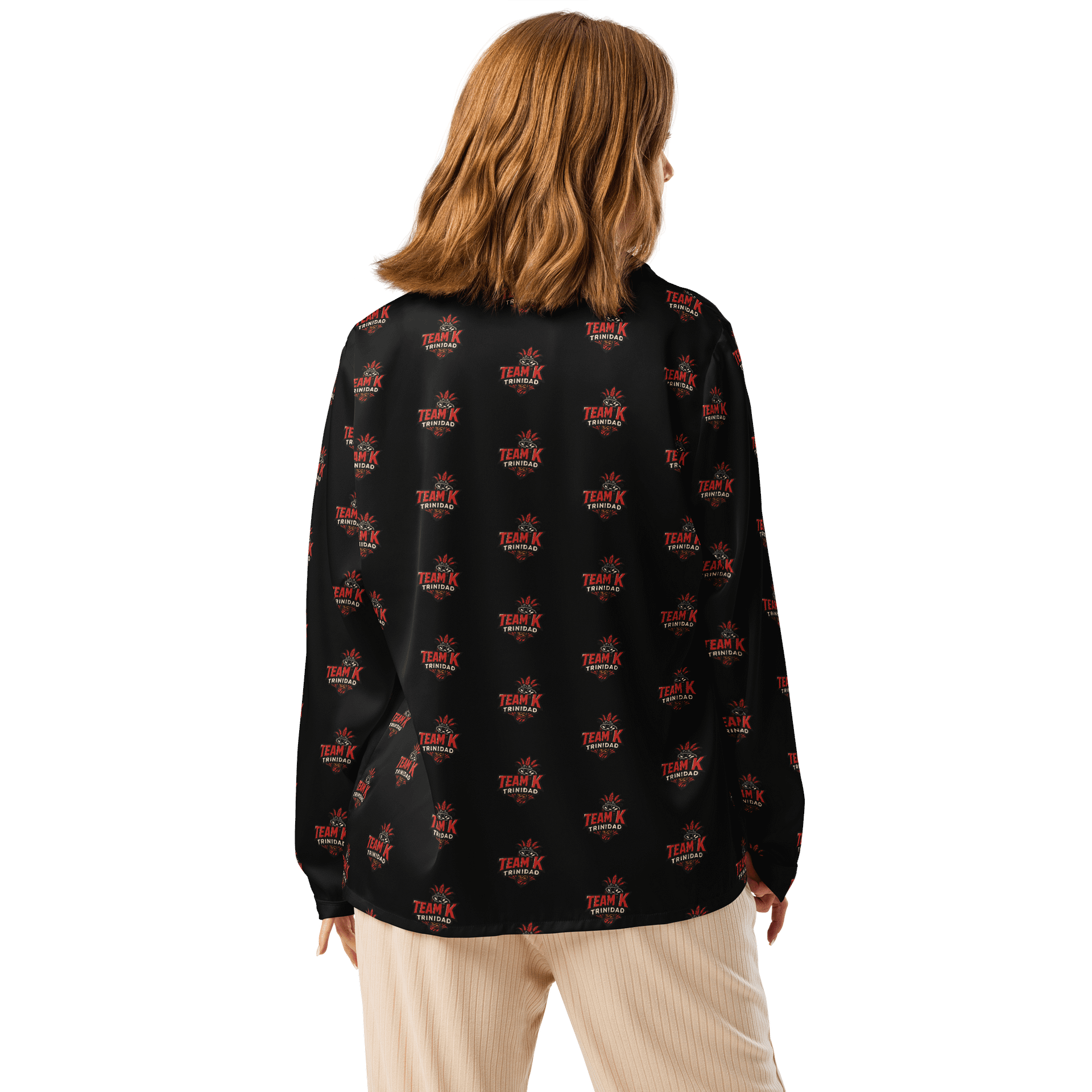 TEAM K TRINIDAD Women's Long Sleeve Pajama Top product image (2)