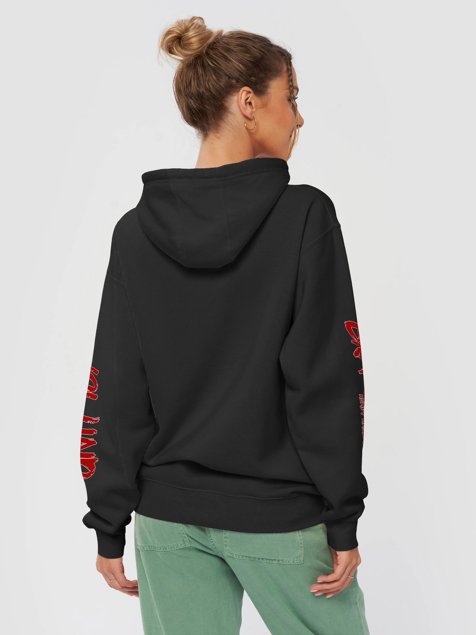 Ketchup Premium Hoodie With Sleeve Art product image (4)