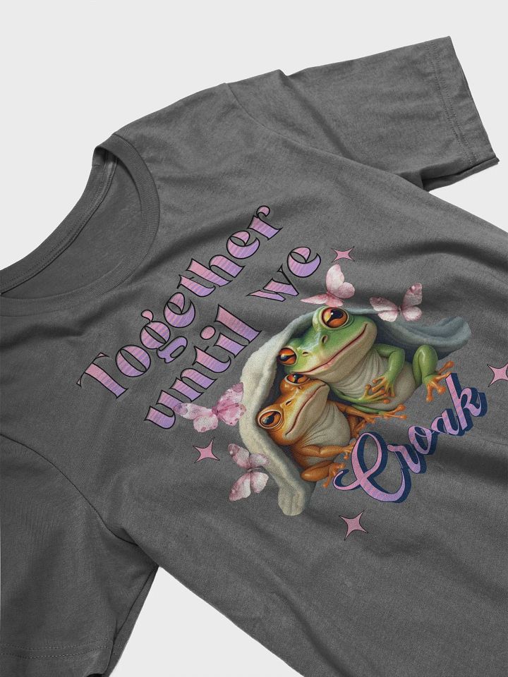 Together Until We Croak Frog Whimsical T-Shirt product image (2)