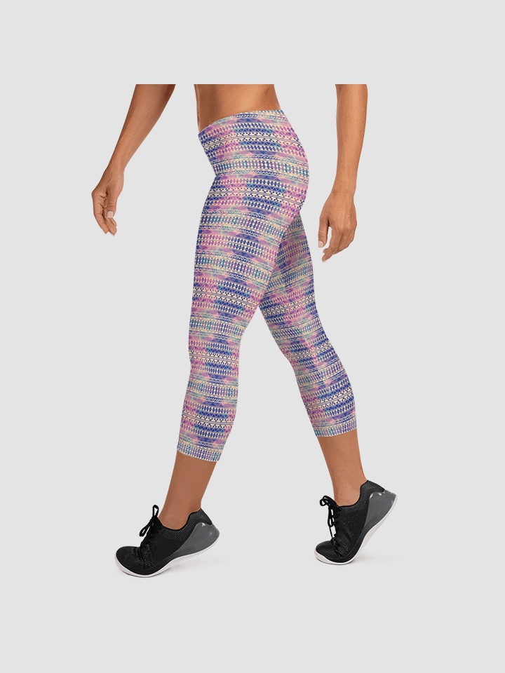 DieselThreads Rainbow Aztec Print Capris product image (3)