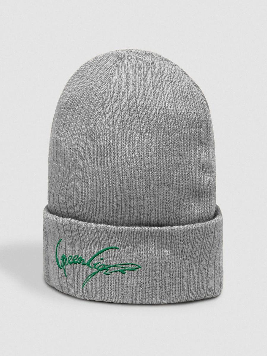 Greenlight Graffiti | Ribbed Beanie product image (3)