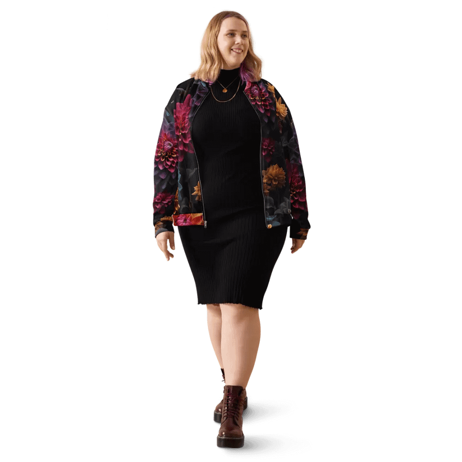 Harmony Dahlia Bomber Jacket product image (3)
