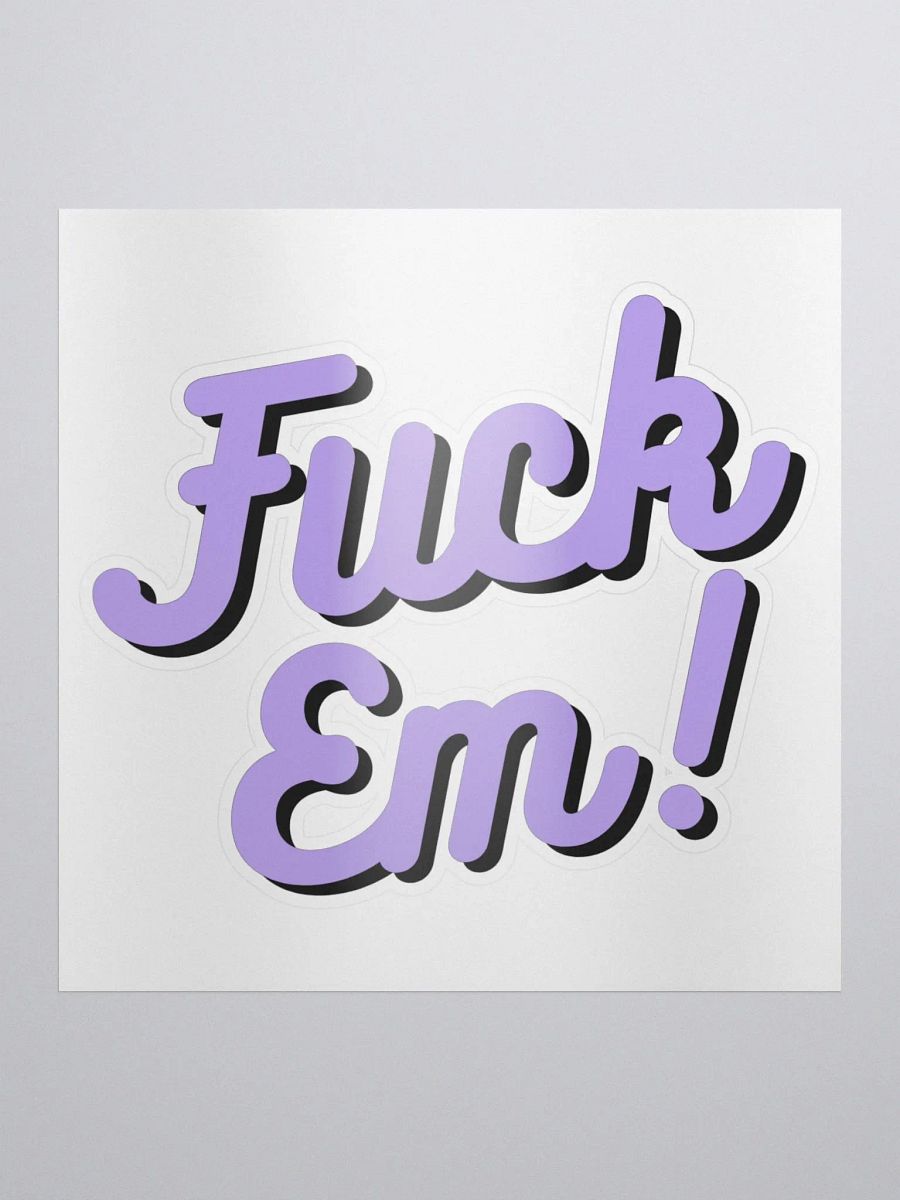 F em! Sticker product image (1)