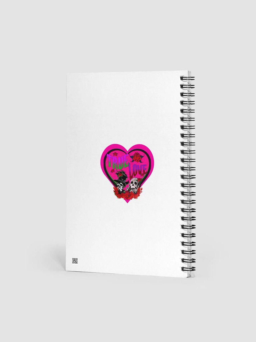 True Love Pink Heart Spiral Notebook product image (3)