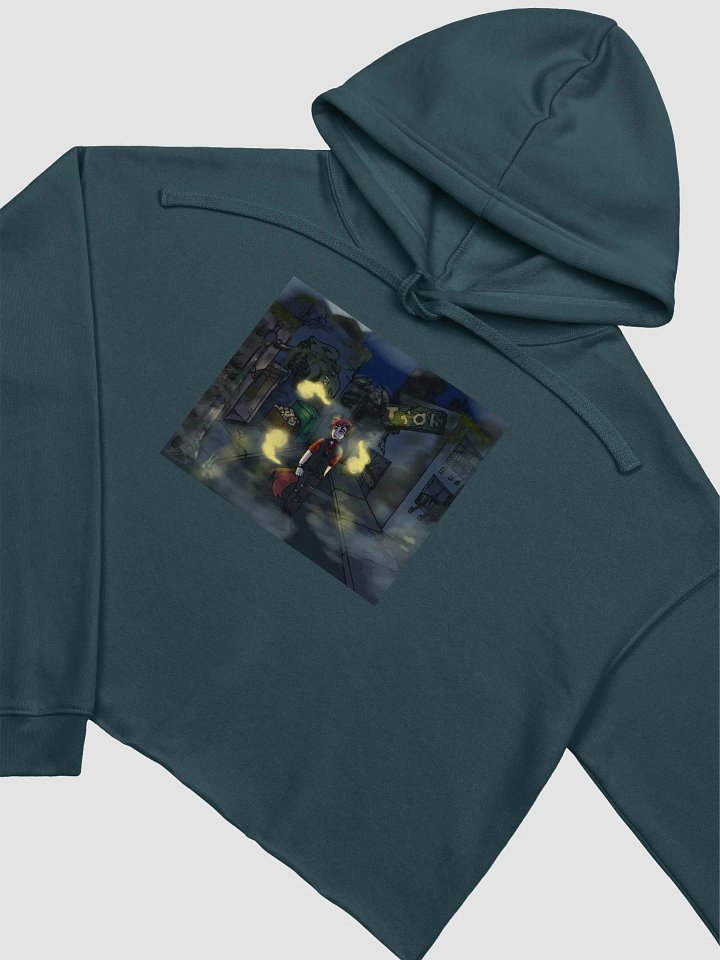 Bella+Canvas Fleece Crop Hoodie - Cryptid Wasteland product image (1)