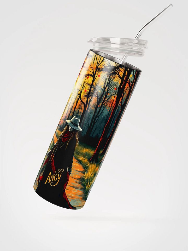 Sunset Stroll Stainless Steel Tumbler product image (2)