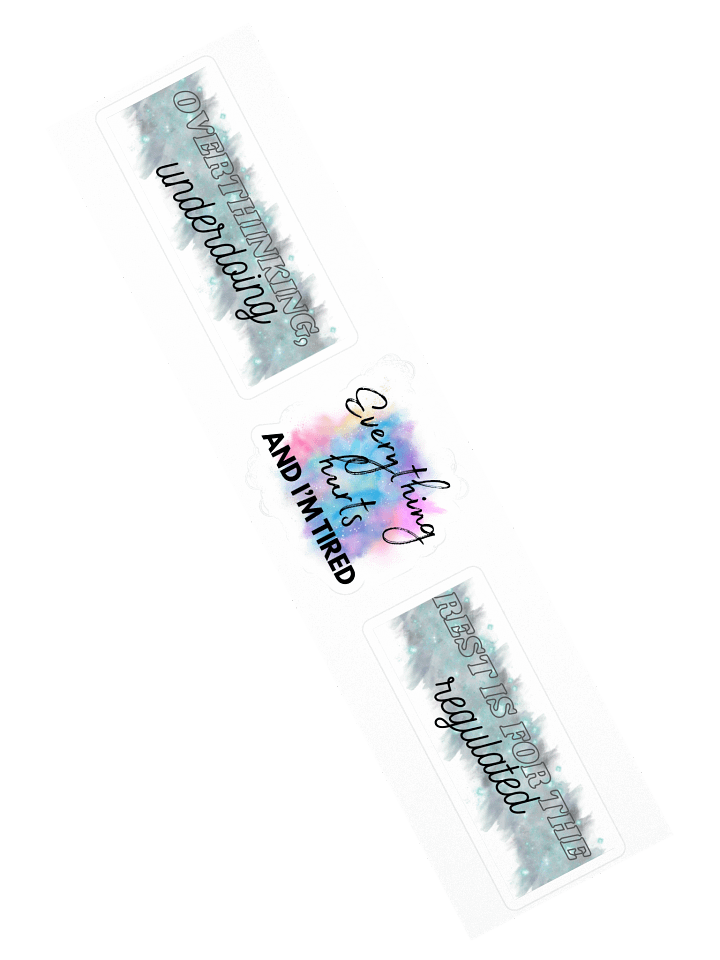 3 pack of Kiss Cut Stickers product image (2)