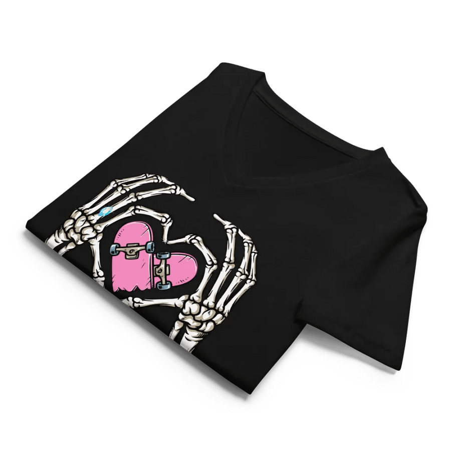 Skate heart Women's V-Neck Tee product image (7)