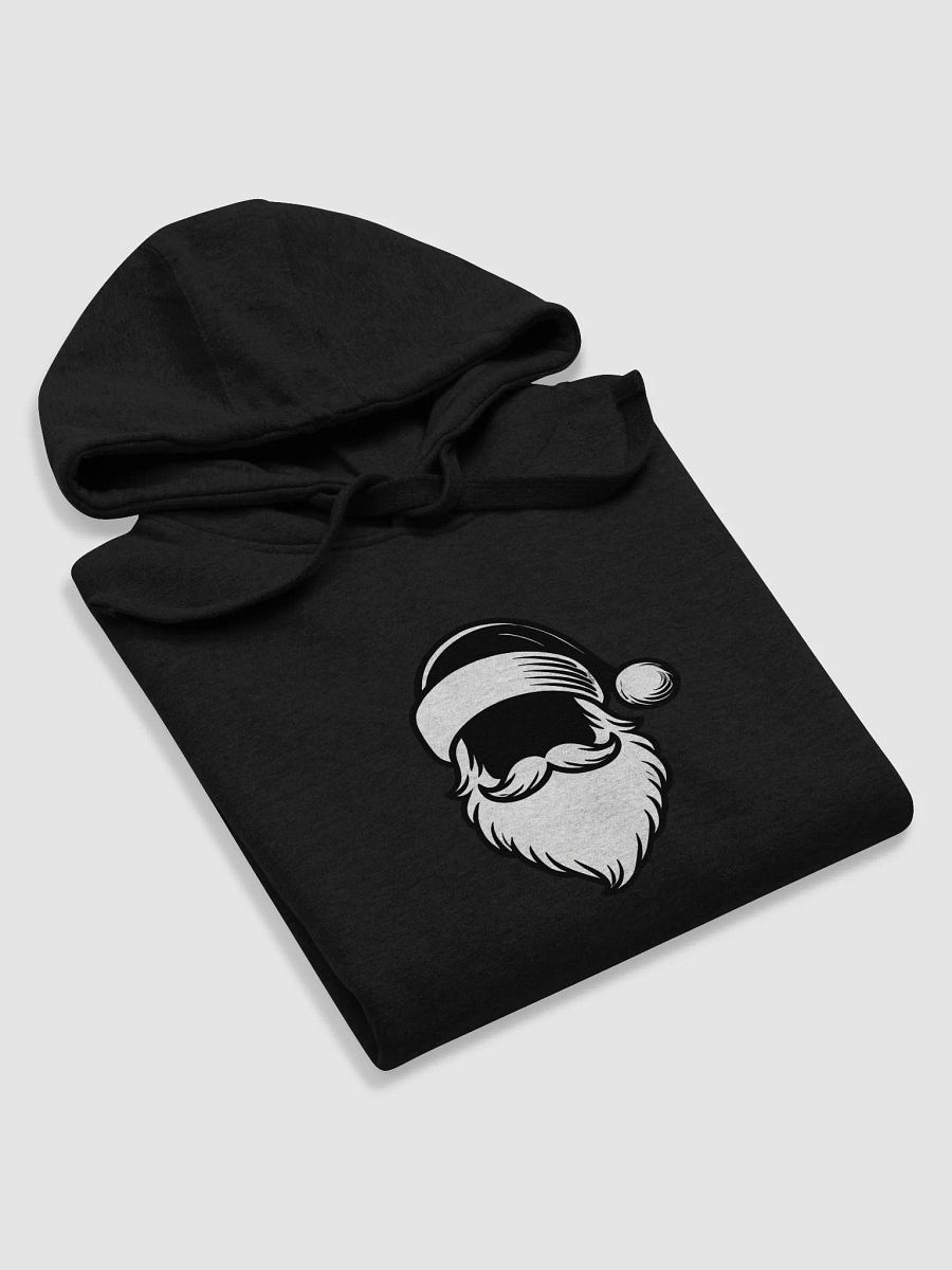 Minimalist Santa Claus Black Hoodie product image (5)