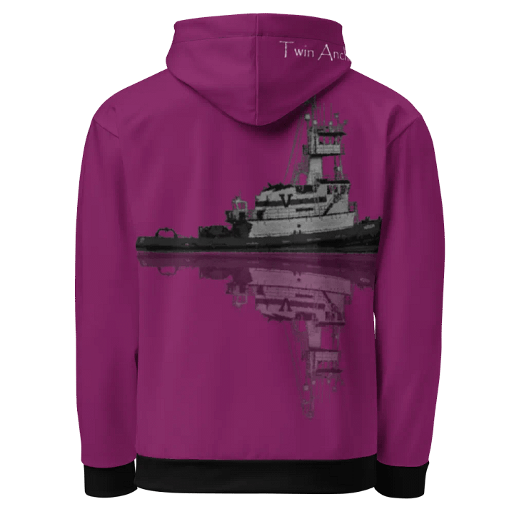 Eggplant Hudson VB Reflection Hoodie product image (1)