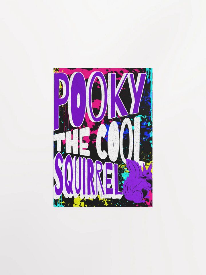pooky, the cool squirrel print product image (4)