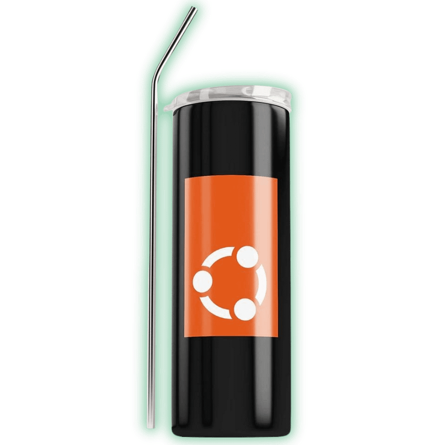 Stainless Steel Tumbler with Ubuntu Icon product image (1)