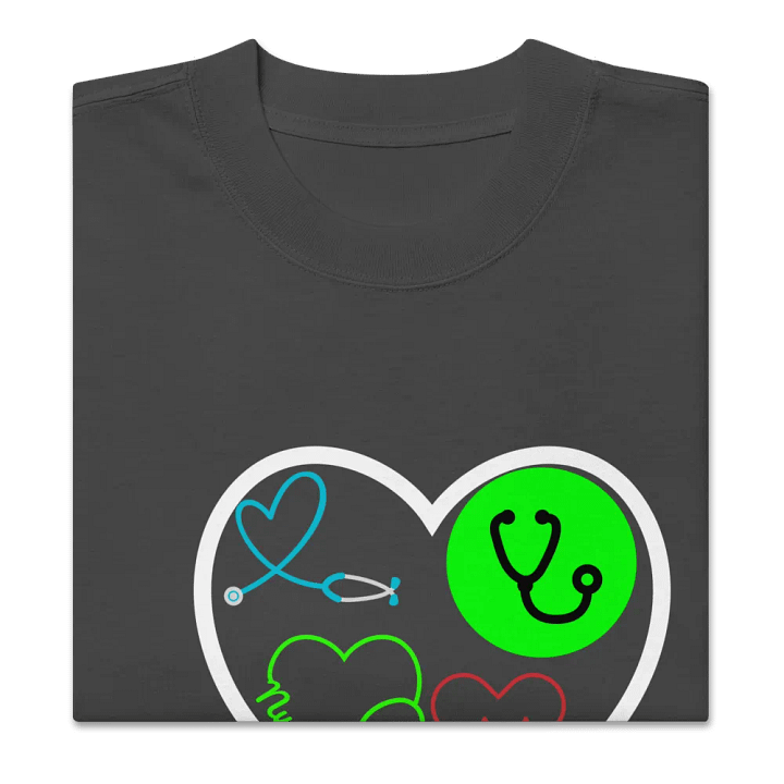 Heartbeat Harmony Stethoscope T-Shirt product image (4)