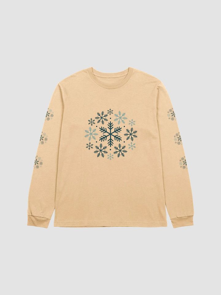 Snowflake Symmetry Long Sleeve Tee product image (7)